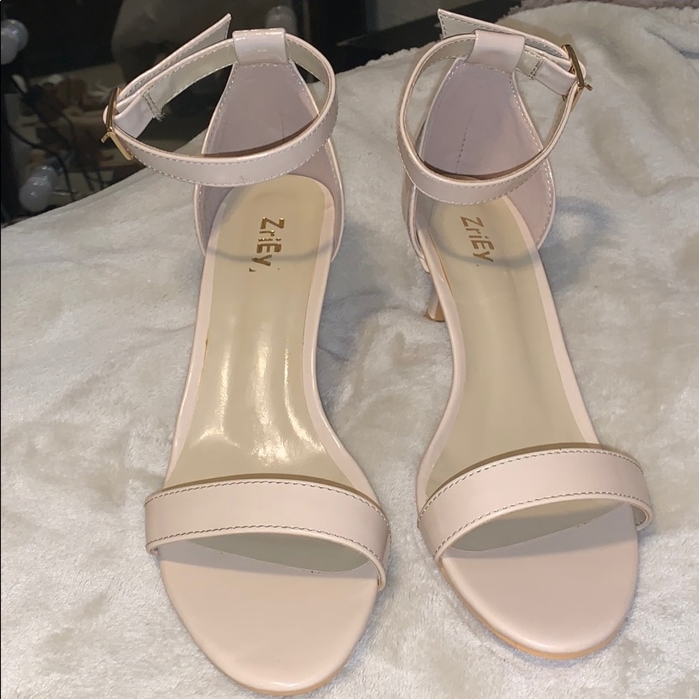 Cream Heels 1”